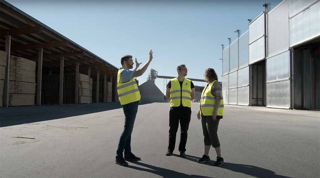 Holmen Wood Products Bygsiljum – Guided Tour